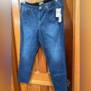 NWT Wit and Wisdom absolution ankle length jeans